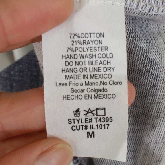 SOLD OUT!!  🥰ILLA ILLA Chevron Stripe Tie Front Tee - Picture 6 of 6